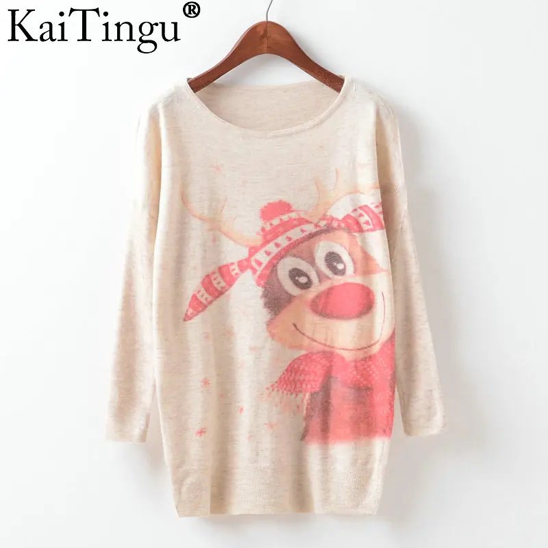 Женский свитер с рукавами летучая мышь на осень/зиму | Женская одежда