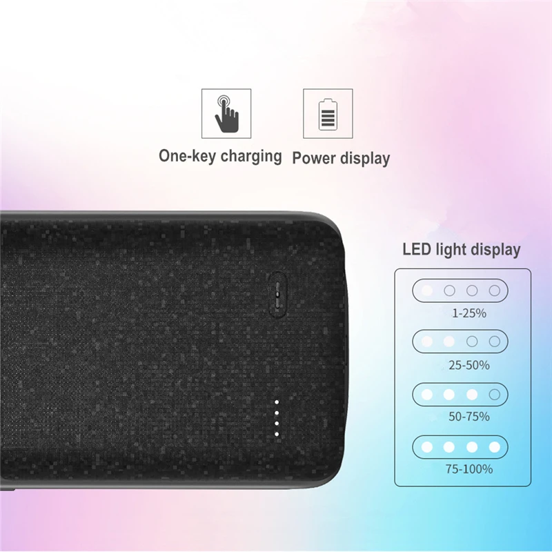NTSPACE 4700 мАч зарядное устройство чехол s для huawei Honor 10 Lite power Bank чехол ультра тонкий чехол для зарядки аккумулятора