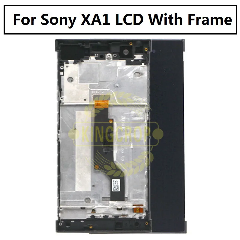 Для Sony Xperia XA1 G3116 G3123 ЖК дисплей сенсорный экран дигитайзер в сборе с рамкой Замена