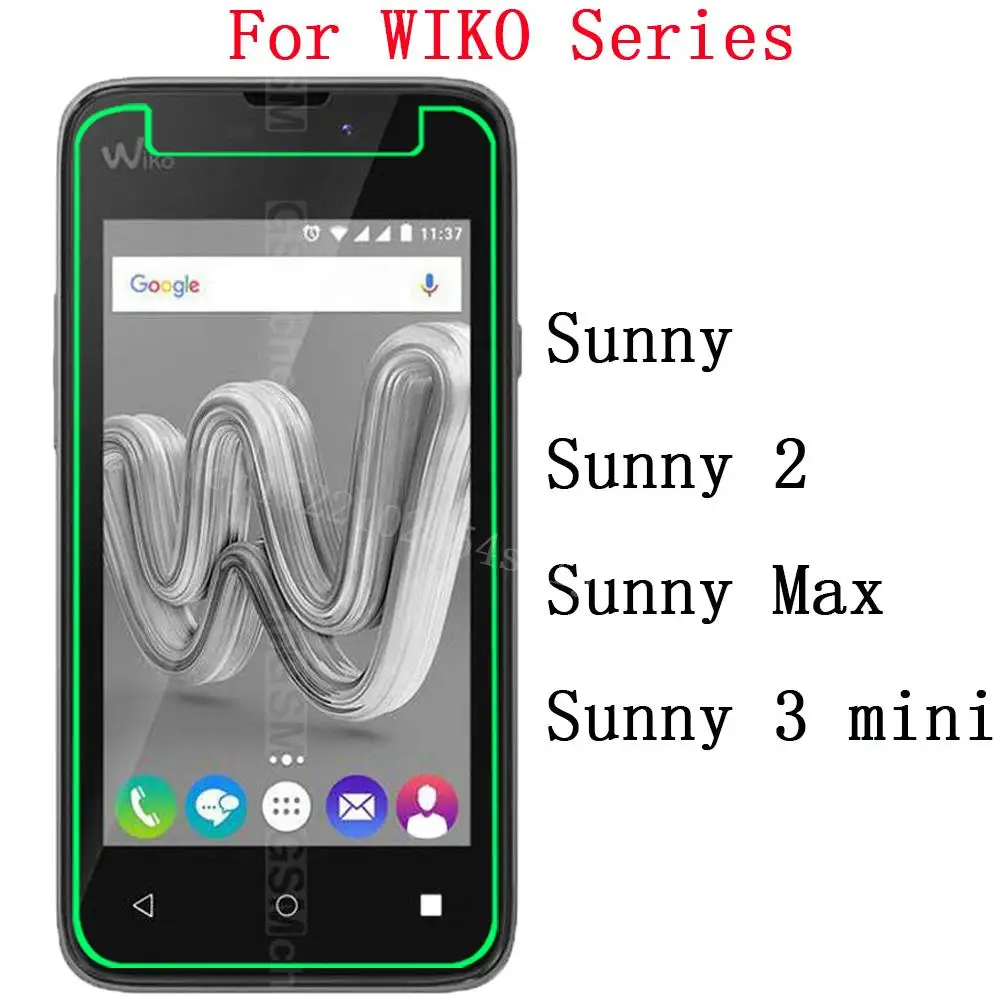 Ультратонкое закаленное стекло 9H для защиты экрана телефона Wiko Sunny 3 mini Max 2 4 |