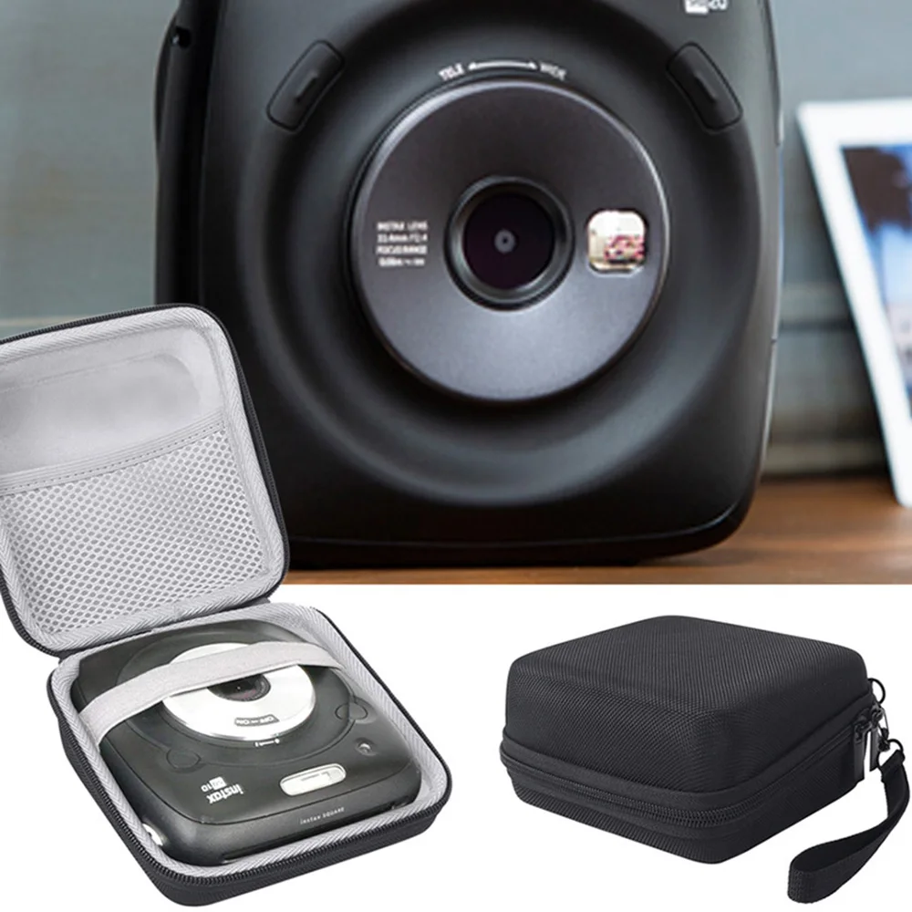 Новейшая жесткая дорожная сумка Eva, чехол для Fujifilm Instax квадратная Sq10 Sq20 гибридная мгновенная камера