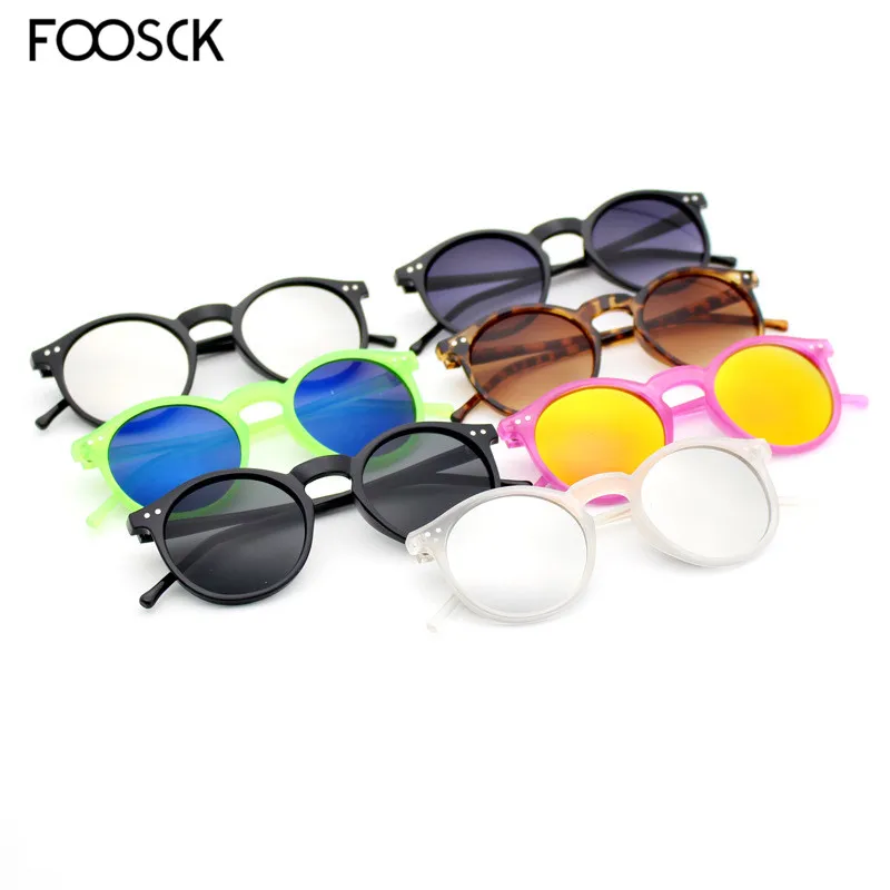 FOOSCK, круглые солнцезащитные очки для женщин, фирменный дизайн, женские солнцезащитные очки, модные, летние, Oculos De Sol Feminino Lunette Soleil