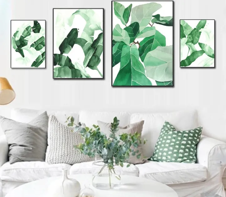 Современная простая теплая картина в скандинавском стиле с животными из