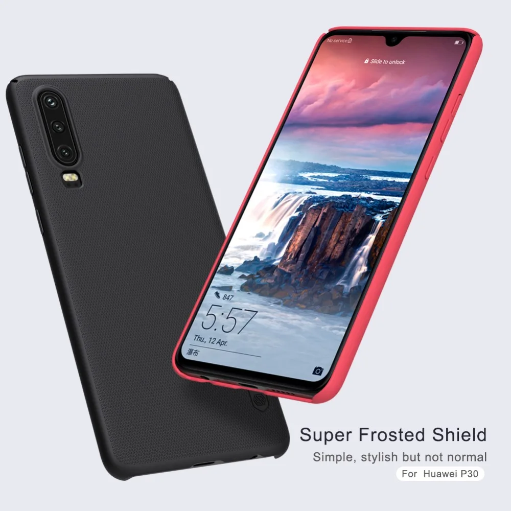 Huawei P30 P20 Pro чехол Nillkin Супер Матовый Щит Жесткий PC задняя крышка чехол для телефона ультра-тонкий для huawei P30 P20 Pro Nilkin чехол