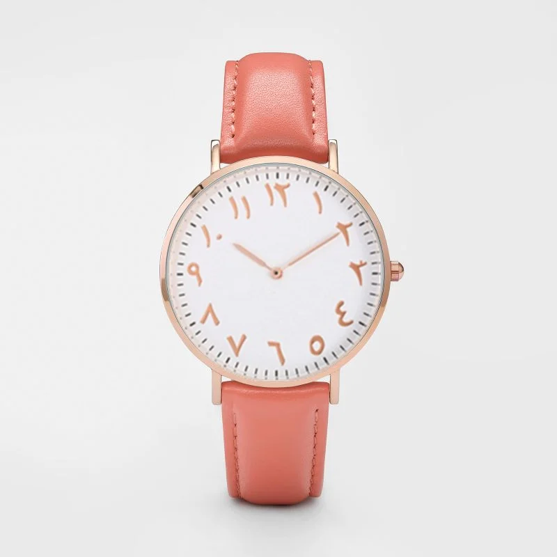 2018 модные роскошные арабские цифры Кварцевые часы для женщин лучший бренд