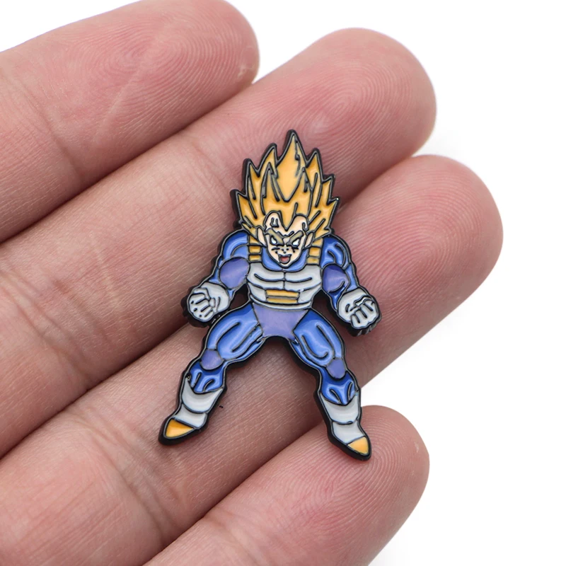 L3221 Dragon Ball Z эмалированные булавки броши мультфильм креативная металлическая брошь булавки Джинсовая Шляпа значок воротник ювелирные изделия 1 шт
