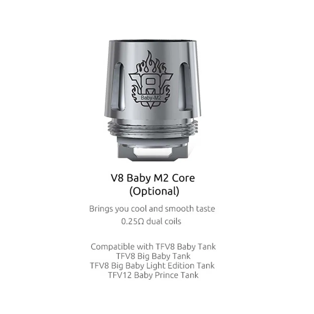 Smok TFV8, детская катушка, головка V8, детский T8 T6 X4 Q2 Q4 M2, ядро для TFV8, большой детский бак V12, детский Принц, танк, Vape, аксессуары