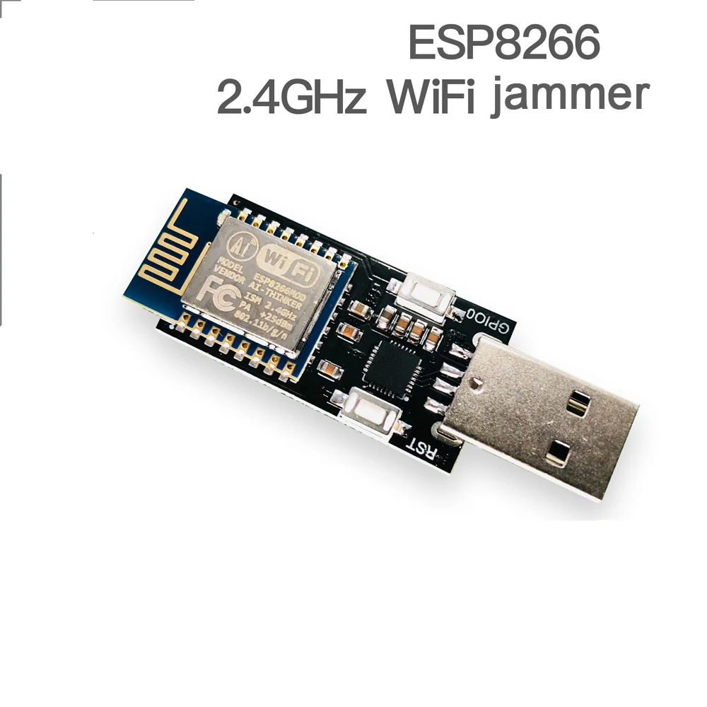 

ESP8266 WiFi KILLER Wifi jammer Wireless network KILLER development board CP2102 automatic power off 4Pflash ESP12 module NEW