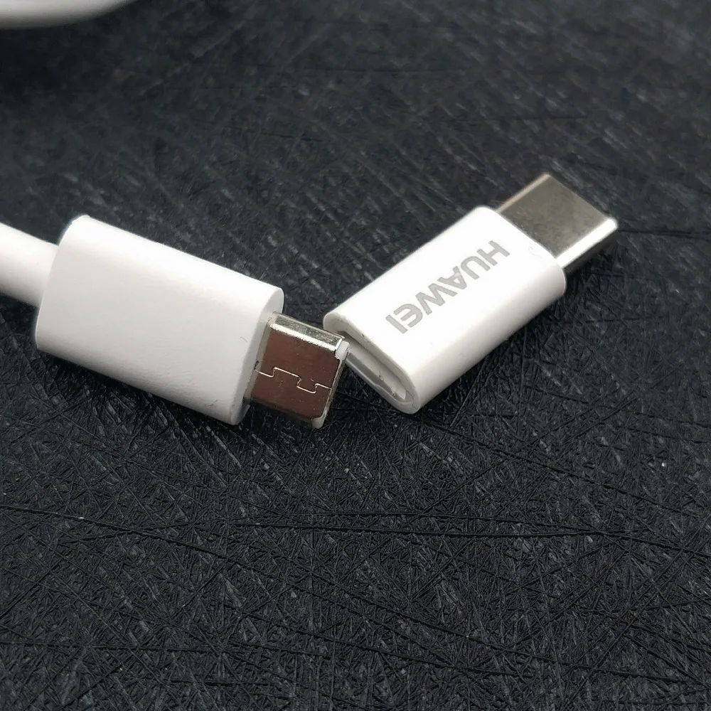 Huawei p10 lite конвертер адаптер Micro USB ОРИГИНАЛ Кабель type-c-поддерживает зарядное