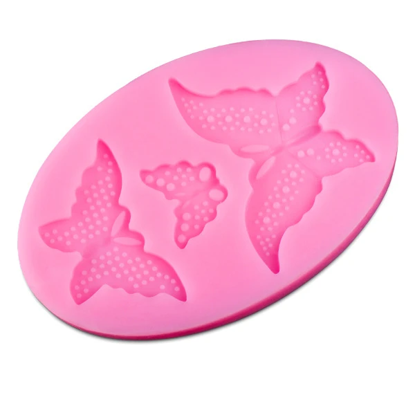 Портативный 3D Бабочка помадка торт печенья шоколада мыло Плесень Резак