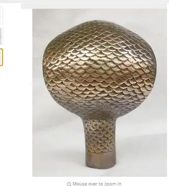 100% латунь чистая медь дедушка на удачу старые Цин Мин китайские браслеты резная