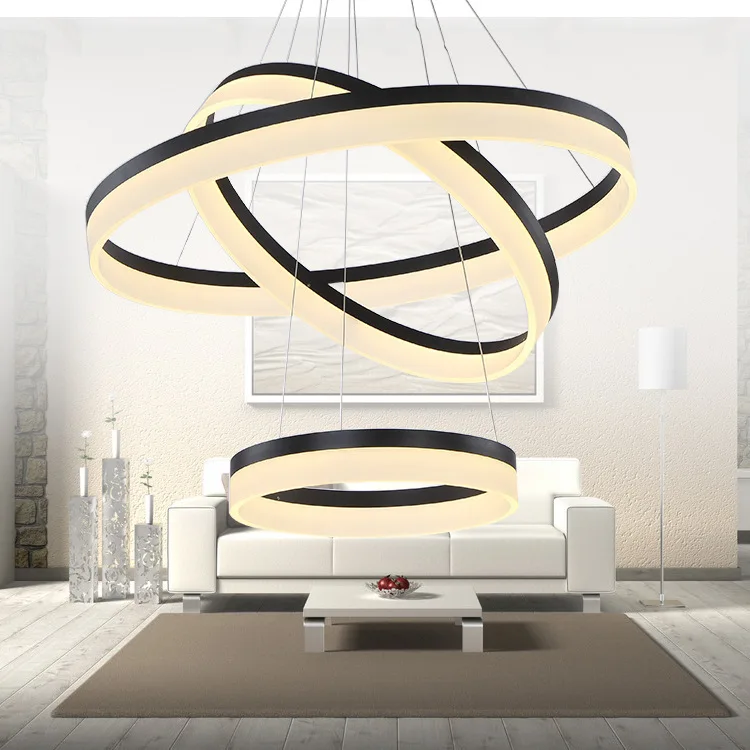 1/2/3 Acrylic LED Ceiling Light Home Living Room Bedroom Restaurant Chandelier Commercial Decorative Lighting lamp | Освещение