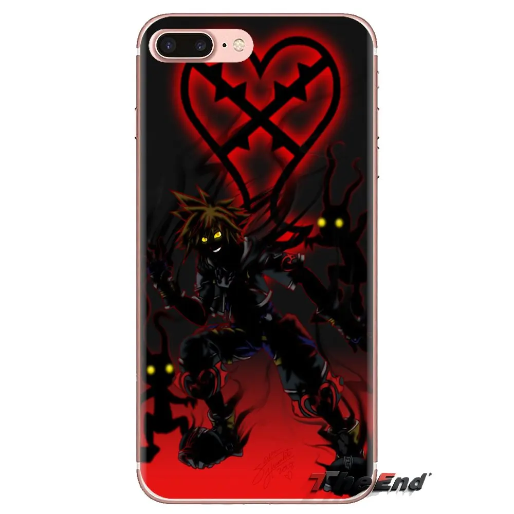 For Huawei Mate Honor 4C 5C 5X 6X 7 7A 7C 8 9 10 8C 8X 20 Lite Pro Transparent TPU Skin Cover Kingdom Hearts Game Keyblades Sora |