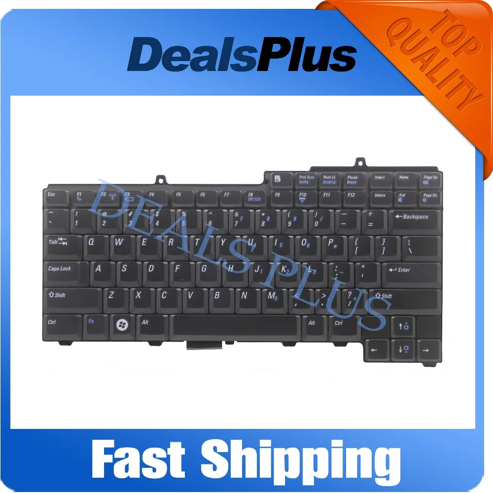 

New US Keyboard For Dell Latitude D520 D530 Series Laptop Black US Keyboard