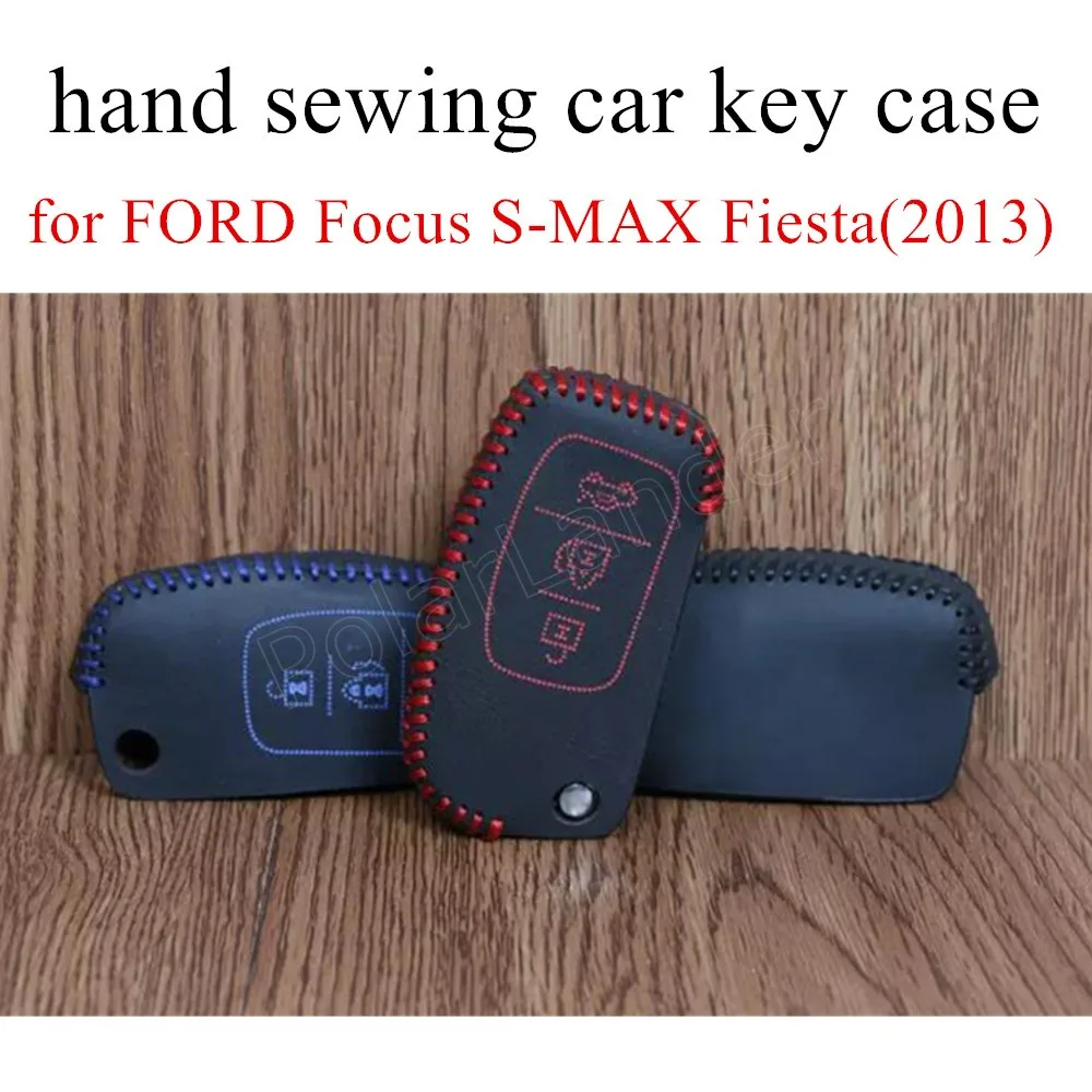 Только красный пригодный для FORD Focus SMAX Fiesta (2013) ключа автомобиля чехол из