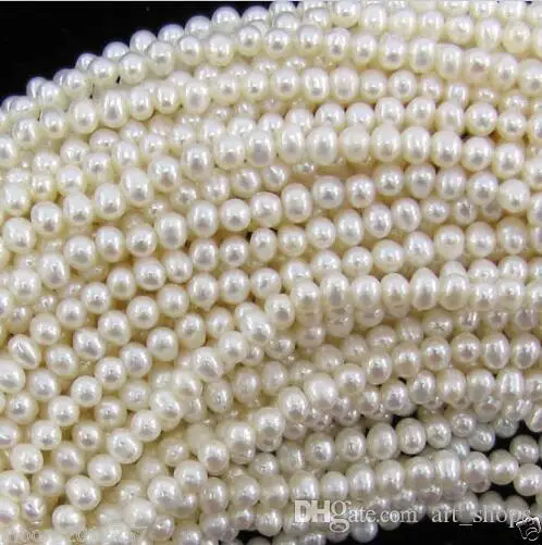 5 шт. размером 7 8 мм белые пресноводные Пресноводная жемчужина камушки бусинки