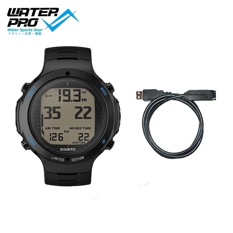 SUUNTO D6i NOVO полностью черная стальная Ограниченная серия с USB компьютером для