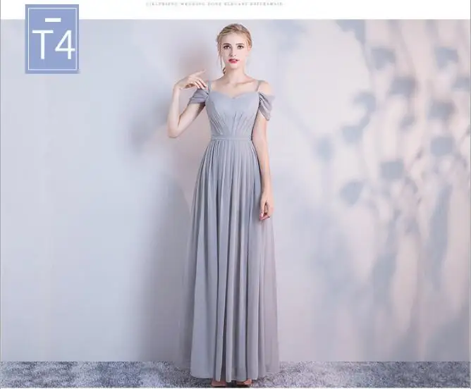 Модные шифоновые платья для подружек невесты на свадьбу 2019 новый дизайн