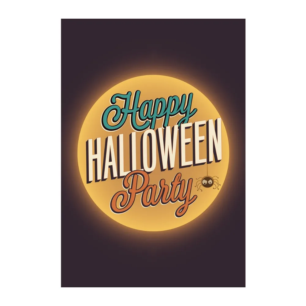 

Outdoor And Indoor Flags For Happy Halloween Party The Full Moon Designed With Double Sided Printing Decorative Garden Banner
