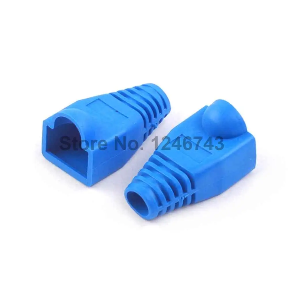 50 шт. разноцветные защитные колпачки для соединителей RJ45 cat5 cat5e cat6 | Обустройство