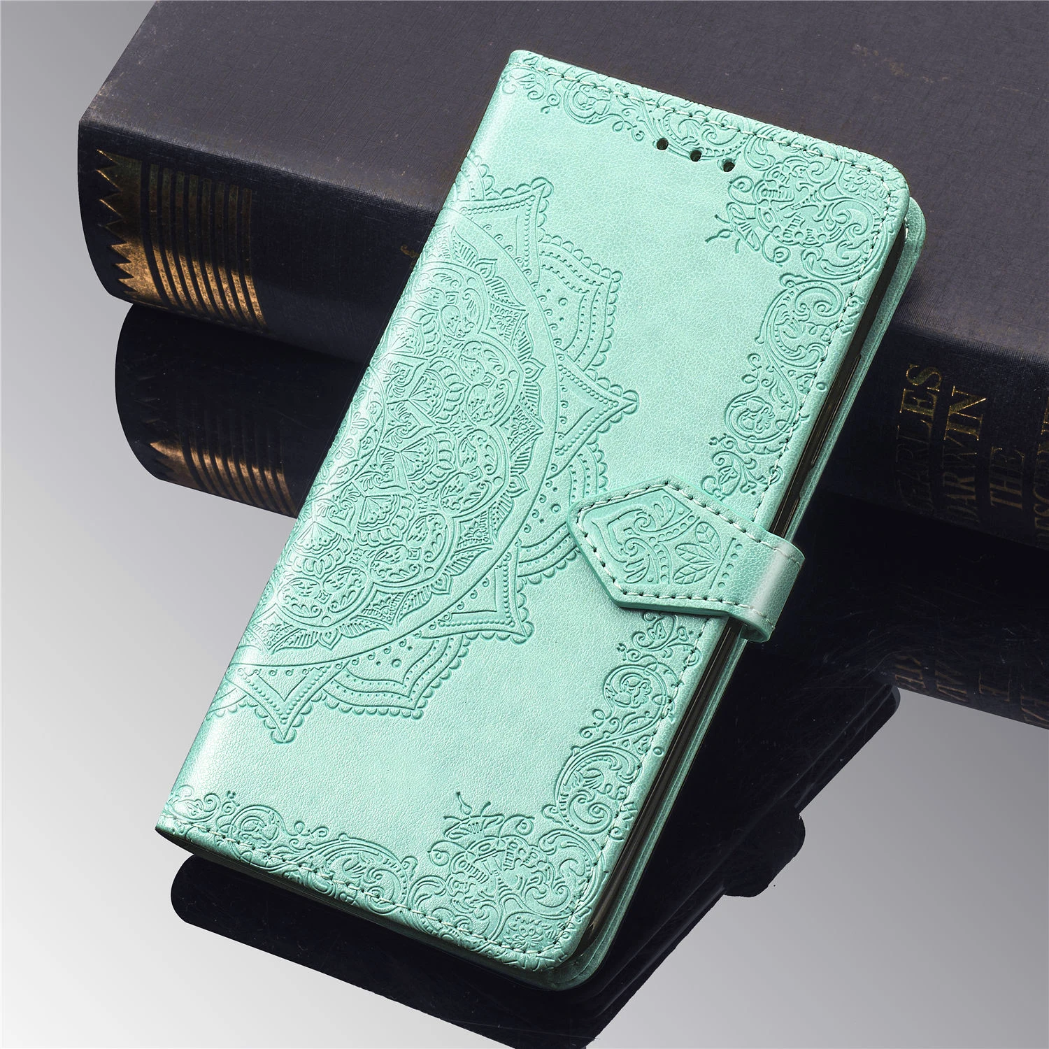 Кожаный флип-чехол-бумажник для ASUS Zenfone 3 Max X008D X008 ZC520TL Funda Capa Coque для ASUS ZenFone 4 Max ZC554KL чехол для телефона - Цвет: Зеленый
