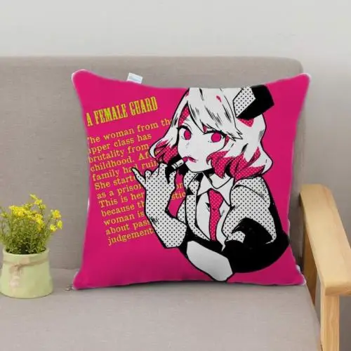 OHCOMICS 40*40CM Anime Angels of Death Zack Ray Cushion Dakimakura Pillow Case Slip Tick Cover Home Decor Costume Gifts |