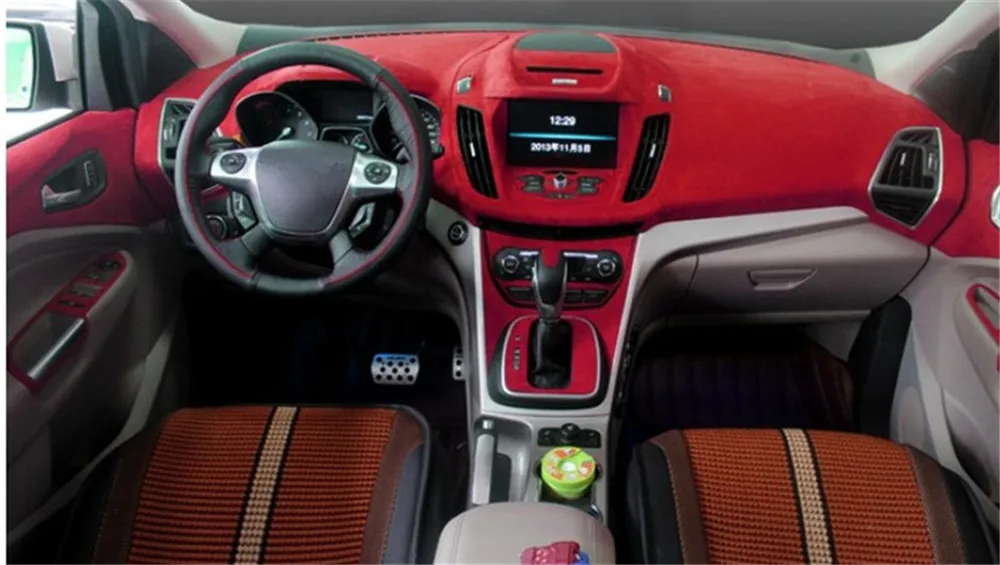 Замшевая тканевая автомобильная пленка Sunice 1 35x6 м бархатная декоративные