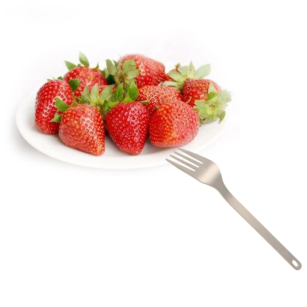 Ложка TOMSHOO вилка титановая посуда столовая ложка столовые приборы с карабином