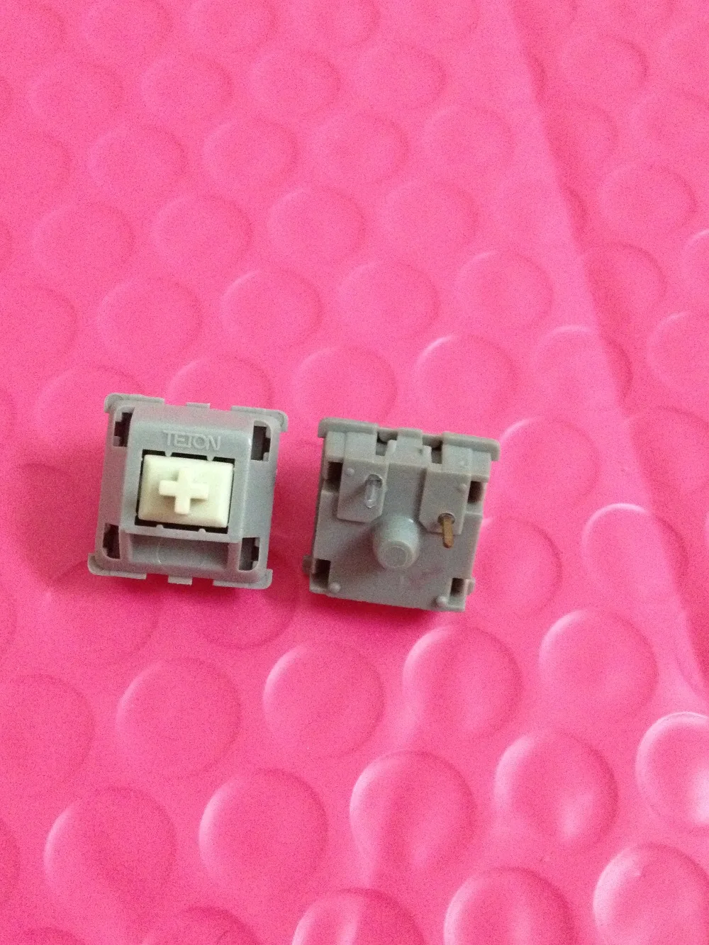 5 шт./лот переключатель клавиатуры 15*15 мм серый это линейные (без щелчка)