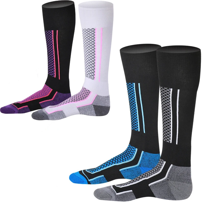 New High Quality Men Women Outdoor Sports Skiing Socks Cotton Towel Bottom Climbing Camping Hiking Men's Sport | Спорт и