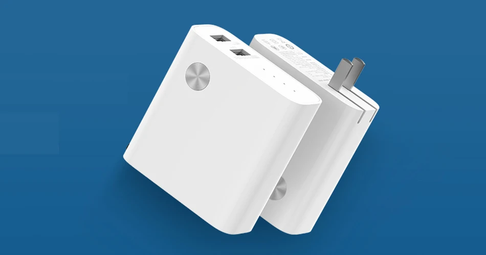 Xiaomi Mi внешний аккумулятор, 5000 мА/ч, двойной USB, быстрая зарядка, два в одном, розетка для аккумулятора, для ежедневного путешествия, портативное быстрое зарядное устройство для смартфона