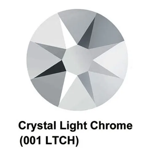 Light Chrome 16 граней ss16 ss20 Flatback не исправление стразы прозрачный AB Siam многоцветный для дизайна ногтей украшения одежды - Цвет: Light Chrome