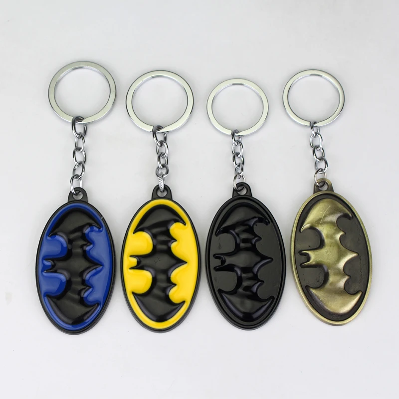 DC Comics мститель Фильм Супермен брелок с Бэтменом брелок Porte clef брелок подарок для мужчин и женщин Сувенирный брелок для ключей