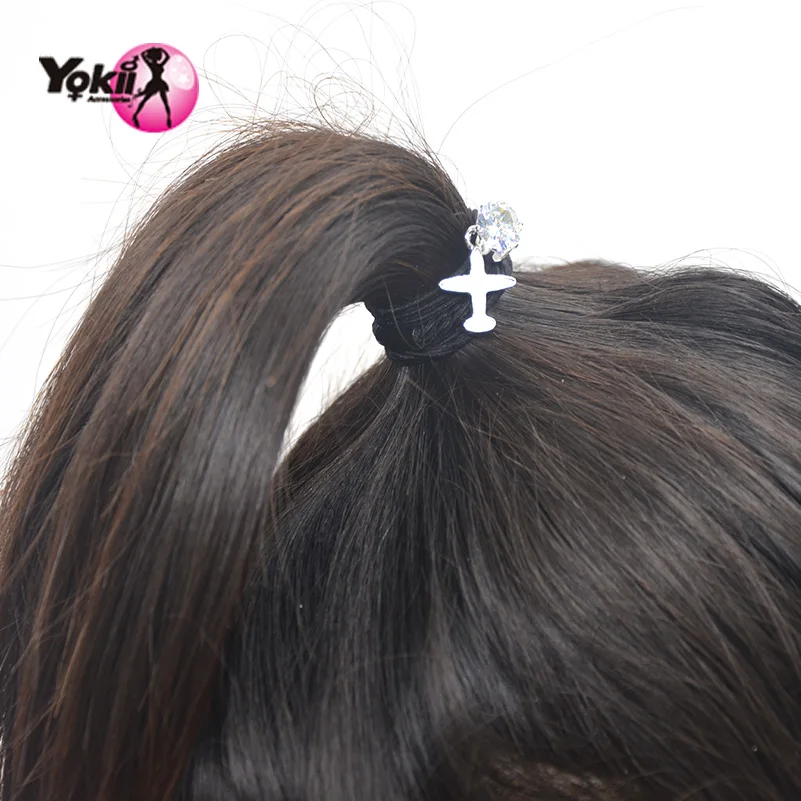 Yokii новые модные jewelrytie эластичные Галстуки волос изысканный кулон Интимные