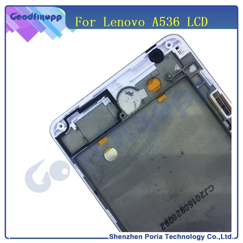 Для Lenovo A536 ЖК дисплей сенсорный экран дигитайзер в сборе оригинальный для замена