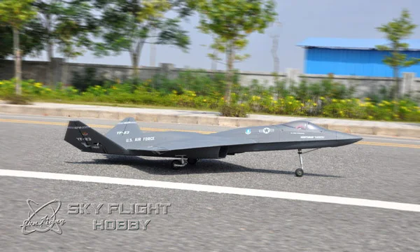 Модель LX Skyflight Hobby RC EDF Jet YF23 двойная версия 70 мм только airframe|Радиоуправляемые
