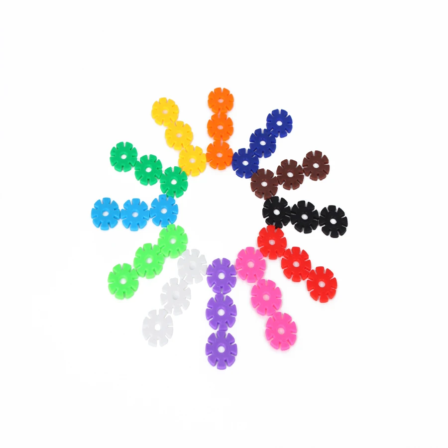 100 шт. Детский конструктор снежинки|building toys|assembly toytoys blocks |