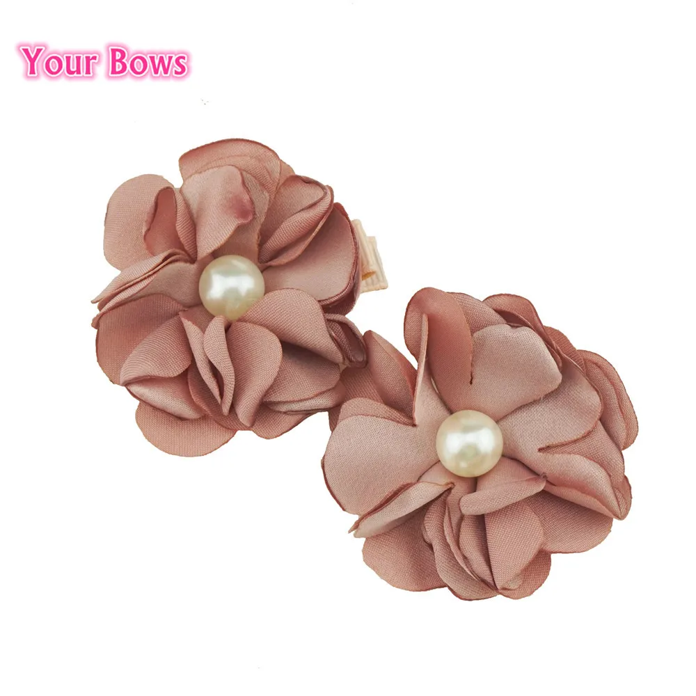 2 шт. заколки для волос с жемчужинами и цветами|women hair accessories|hair accessoriesflower clip |
