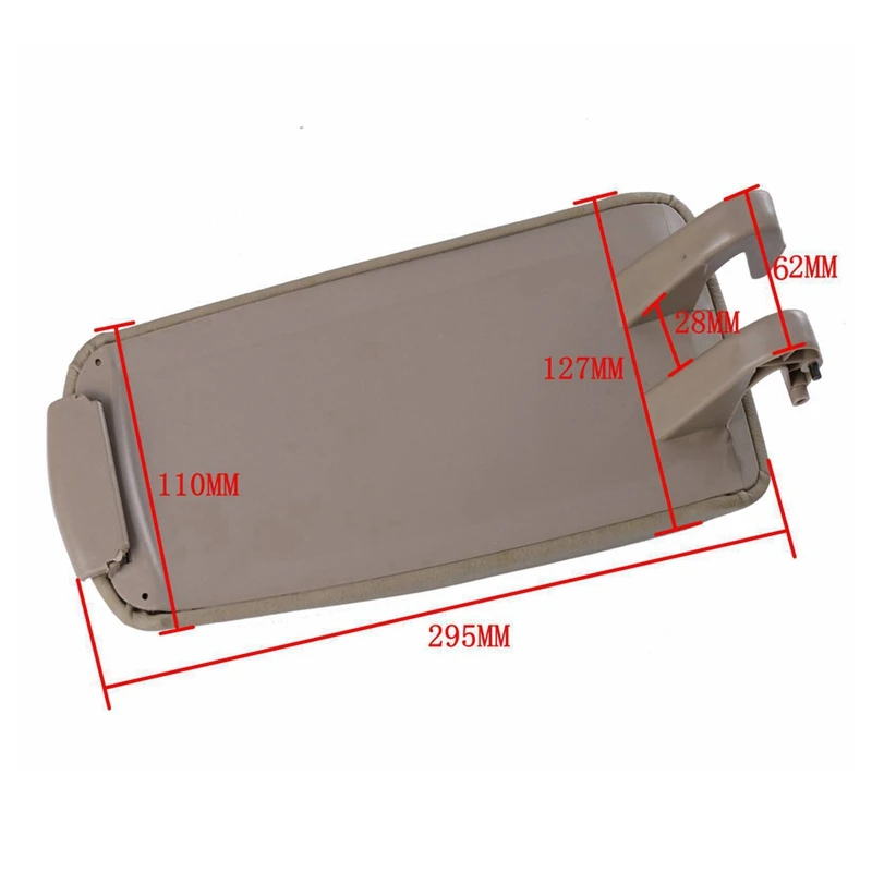 Nouvelle VOITURE accoudoir кувертюр центральной консоли boite де rangement couvercle Pour для Audi A4 B7 2004 2007 c/