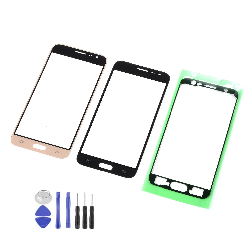 Сенсорный экран для Samsung Galaxy J3 2016, J320, J320F, J320FD, J320FN, ЖК Переднее стекло, сенсорный экран, дигитайзер с клеем и инструментами