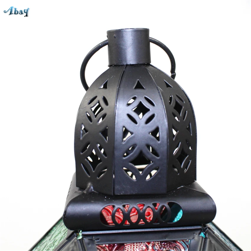 Mediterranean Retro Glass Table Lamps Cafe Library Industrial Restaurant Living Room Study Bar Tiffany Night Light Deco Fixtures | Лампы и
