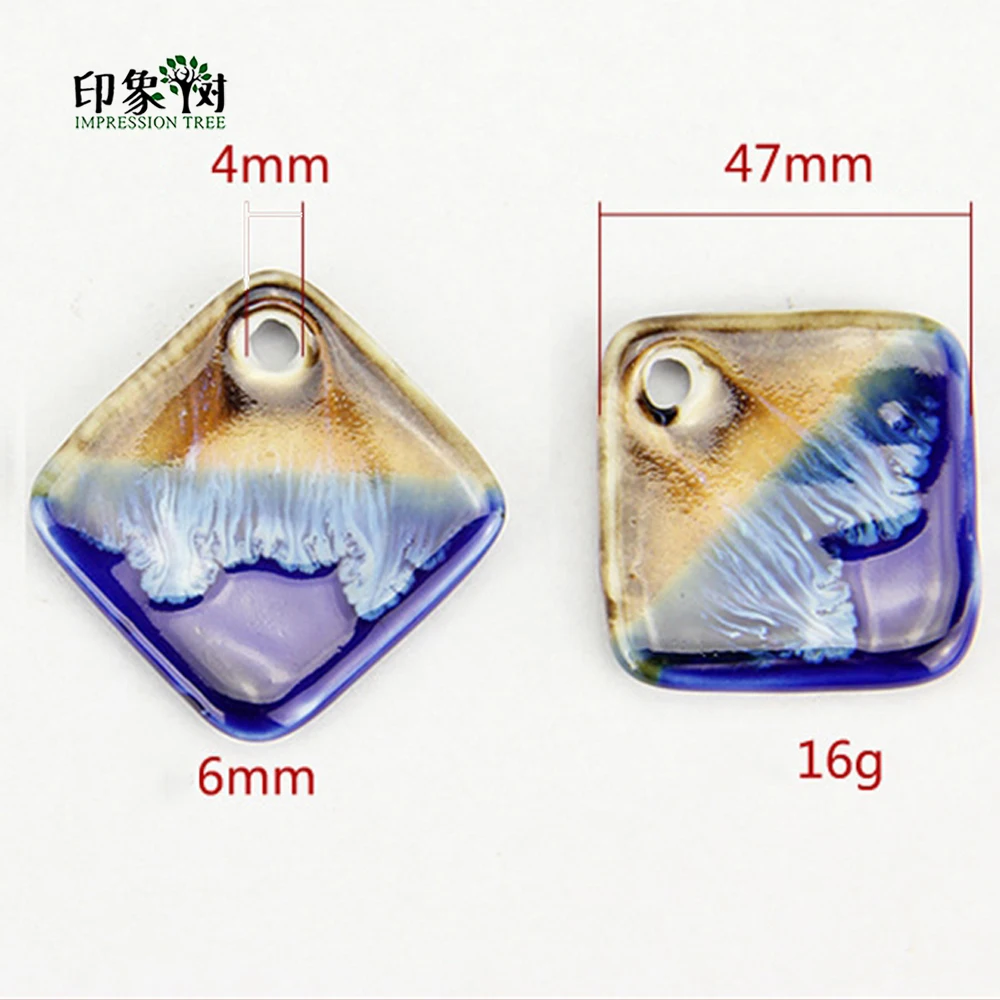 3 шт./лот 47 мм квадратная печь с одним отверстием симфония квадратные