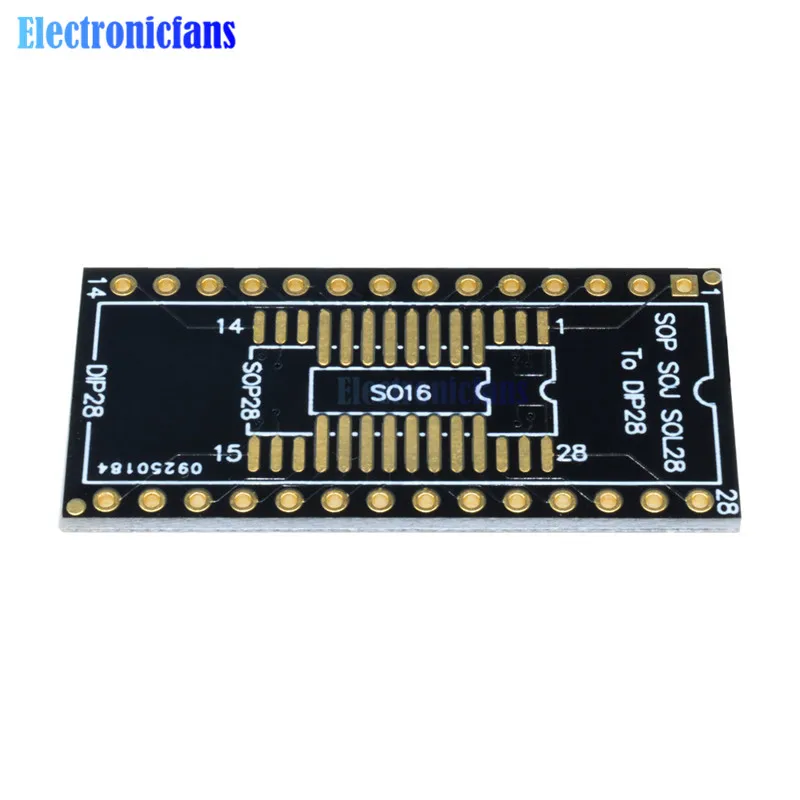 10 шт. SOP16 SOP28 к DIP16 DIP28 SSOP28 адаптер PCB конвейерная плата Комплект сделай сам