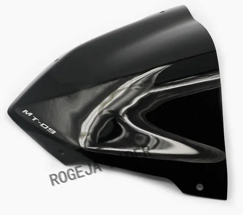 MT09 MT 09 FZ For Yamaha FZ09 2014 - 2016 14 16 Windscreen Windshield Double Bubb Wind Deflectors Airflow Good Quality Black | Автомобили