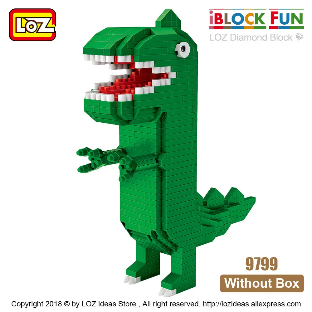 9799 Without Box LOZ, алмазные блоки, сборка, аниме, фигурка, Kawaii, мини микро строительные блоки, кирпичи, сделай сам, развивающие игрушки для детей, подарок - Цвет: 9799 Without Box