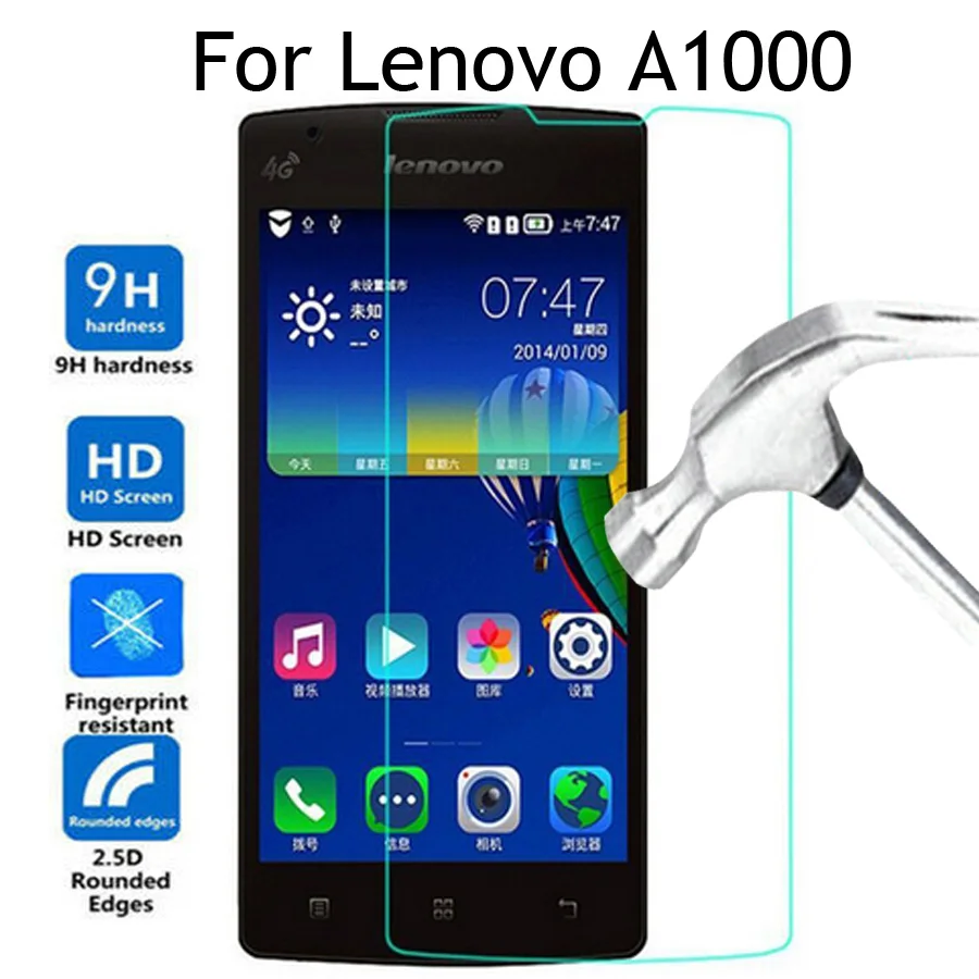 Чехол из закаленного стекла для Lenovo A1000 защита экрана 4 0 дюйма A 1000 A2800 защитная