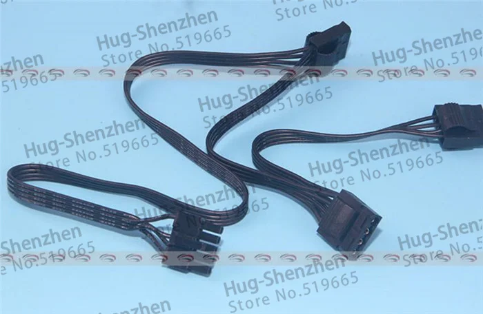 Высококачественный Модульный адаптер питания Molex с 5 контактами на 3 порта IDE 4pin