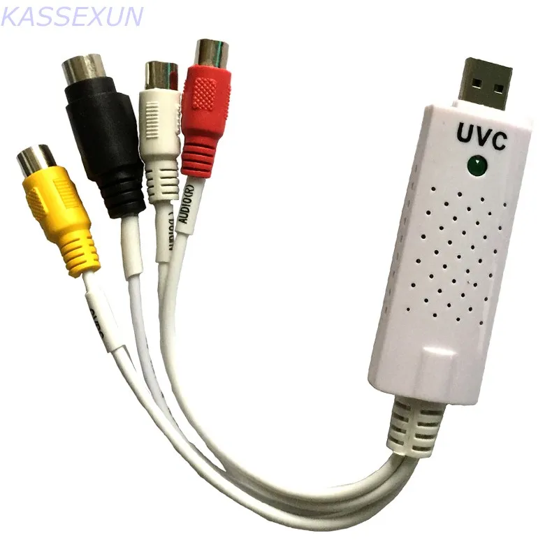 2017 Новый UVC аналоговый видео аудио конвертер захват с DVD VHS Hi8 ТВ к ПК для Win MAC Linux