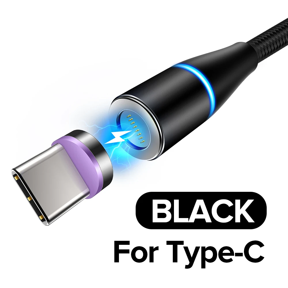 Type C with Plug Магнитный кабель GETIHU 5A Supercharge Micro usb type C для зарядки huawei P30 P20 P10 mate 20 Pro Lite зарядное устройство магнит type-C - Цвет: Type C with Plug