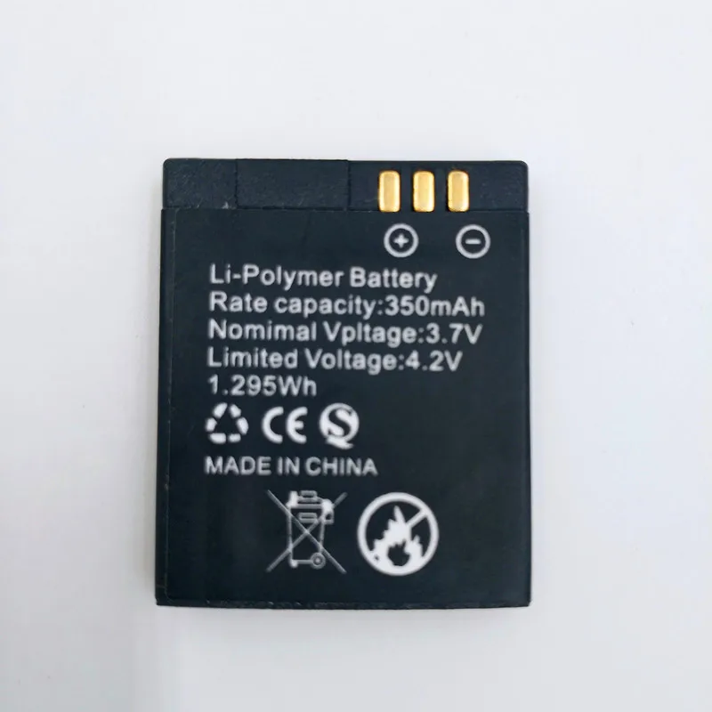 1PCS/Lot Replacement Battery for Smart Watch GT08 350mah Rechargeable Lithium Polymer Spare Watches | Электроника